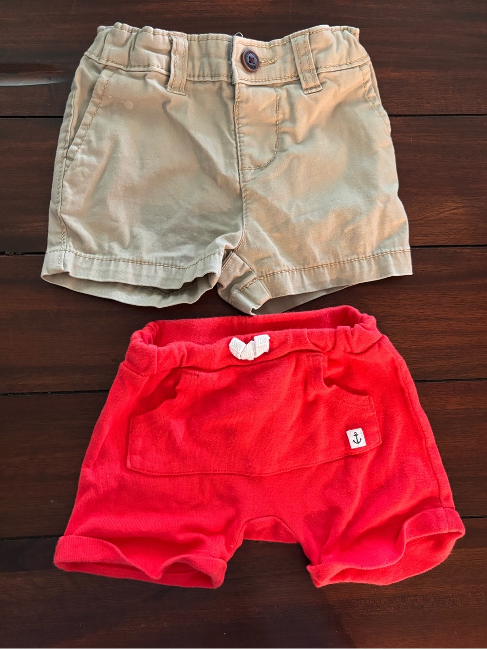 Carter's and Oshkosh Boys Shorts 2-pack